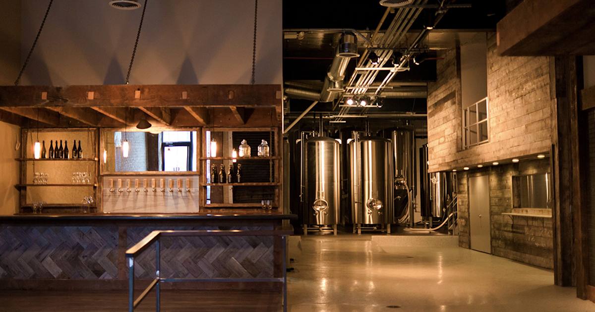 LIC Beer Project brewery and taproom interior in Long Island City
