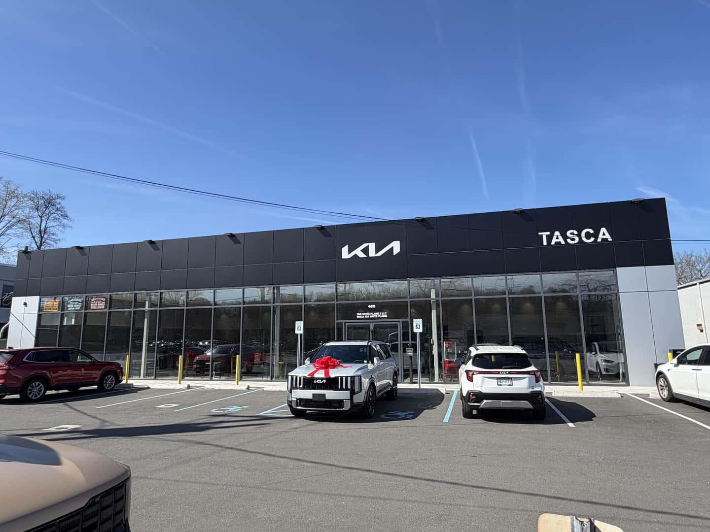 Tasca Kia White Plains dealership exterior